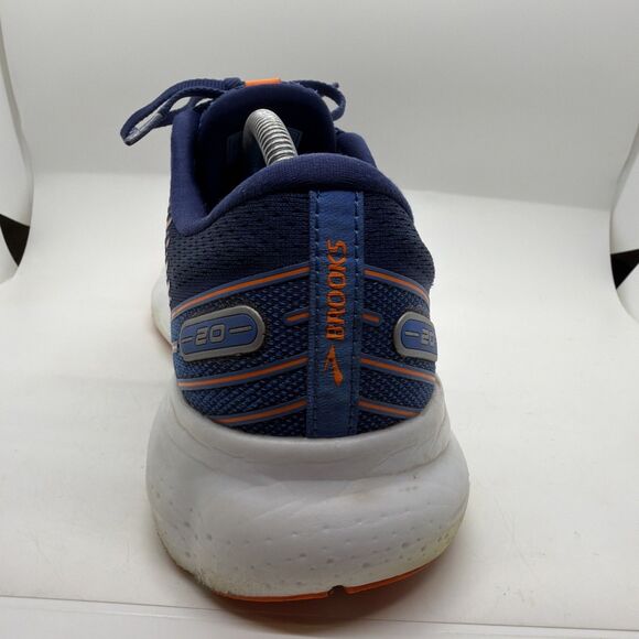 Brooks Glycerin 20 Blue Athletic Running Shoes Sneakers Blue Orange 9.5 D Mens - Picture 5 of 12